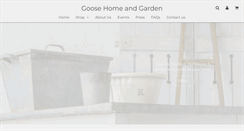 Desktop Screenshot of goosehomeandgarden.com